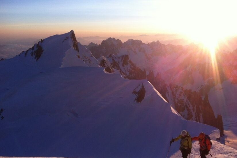 Wyprawa w okolicach Mont Blanc